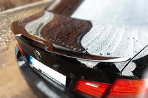 BMW 5. sērija F10/F11 2010–2016 LIP V1 spoilers (1234 Upgrade, melns) foto 3