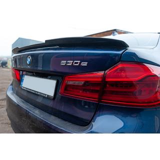 Spoileris M-Performance V1 (1234 Upgrade, melns) BMW 5. sērija G30/G31 2017–2023 foto 4
