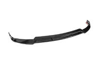 Mercedes C-class W205 2014–2021 Priekšējā bampera lūpas spoileris V2 1234 Upgrade (melns, 2018-2021) foto 6