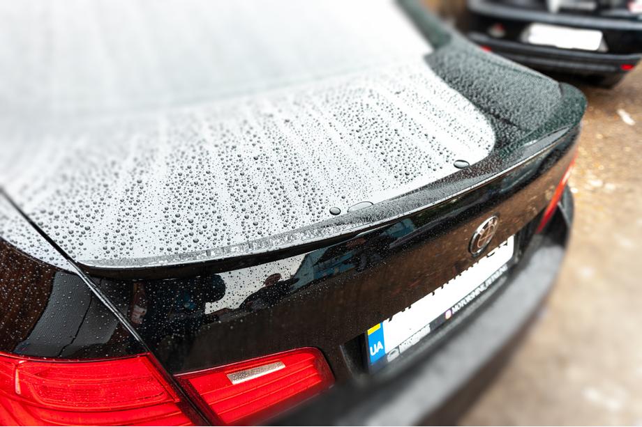 BMW 5. sērija F10/F11 2010–2016 Lip spoilers LIP V2 (1234 Upgrade, melns) Foto 1