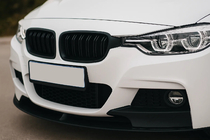 BMW 3. sērija F30/F31 2012–2019 Nieru restes M-Look (matēti melnas) foto 1