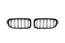 BMW 3. sērija F30/F31 2012–2019 Nieru restes M-Look (matēti melnas) foto 2
