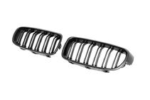 BMW 3. sērija F30/F31 2012–2019 Nieru restes M-Look (matēti melnas) foto 3