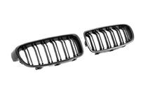 BMW 3. sērija F30/F31 2012–2019 Nieru restes M-Look (matēti melnas) foto 4
