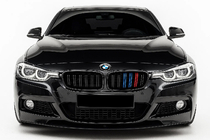 BMW 3. sērija F30/F31 2012–2019 M-Look nieru restes (M-Color) foto 1