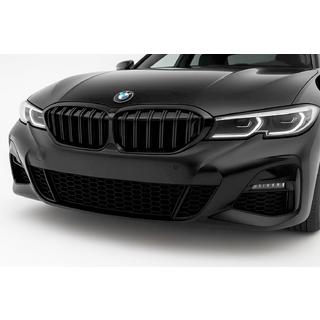 M-Look V2 nieru restes (2018-2022, spīdīgi melnas) BMW 3. sērija G20/G21 2018– foto 1