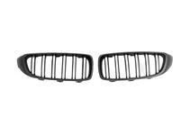 BMW 4 sērija F32/F33/F36 2012–2020 Nieru restes M-Look (matēti melnas) foto 5