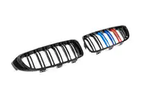BMW 4 sērija F32/F33/F36 2012–2020 M-Look nieru restes (M-Color) foto 4