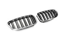 BMW 5. sērija F10/F11 2010–2016 Nieru restes (2 gab., hromētas) foto 3