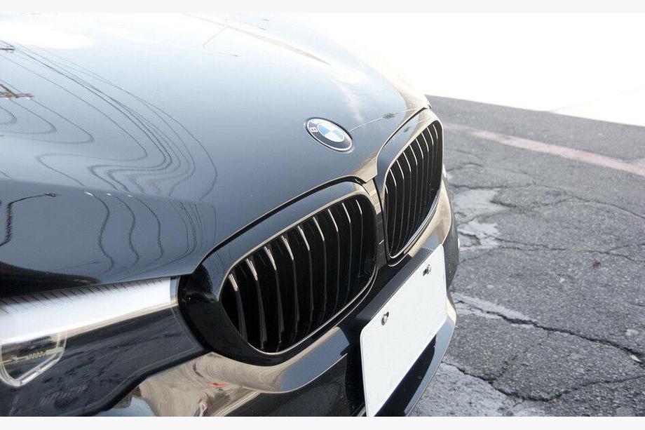 BMW 5. sērija G30/G31 2017–2023 Nieru reste 1 Bar (2017-2020, melns spīdīgs) Image