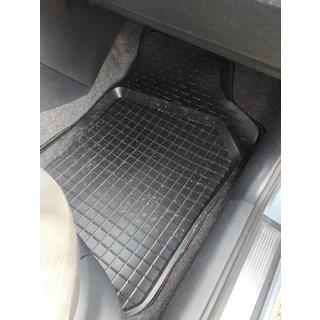 Gumijas salona paklājiņi ar paaugstinātu malu (4 gab., Polytep) Skoda Fabia 2000–2007 foto 2