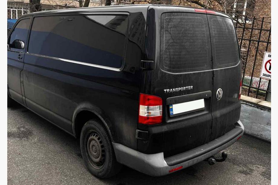 Volkswagen T6 2015–2024 Aizmugurējā bampera uzlika EuroCap (2 durvju, ABS) Image
