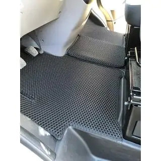 EVA auto paklājiņi (melni) foto 1
