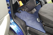 Volkswagen T4 Transporter 1990–2003 EVA auto paklājiņi (zili) foto 1