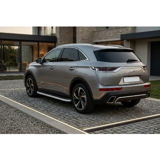 Sānu sliekšņi Tayga Grey (2 gab., alumīnijs) foto 1