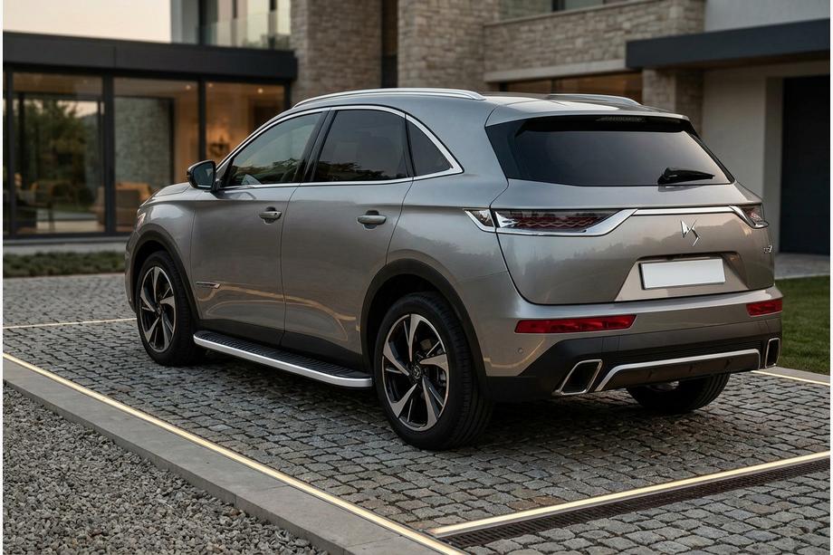 DS 7 Crossback 2017–2022 Sānu sliekšņi Tayga Grey (2 gab., alumīnijs) Image