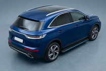 DS 7 Crossback 2017–2022 Sānu pakāpieni Maya Blue (2 gab., alumīnijs) foto 1