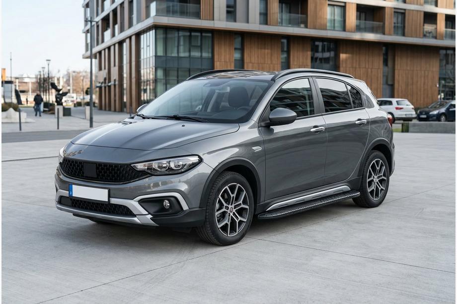 Fiat Tipo Cross 2021– Sānu pakāpieni Bosphorus Black (2 gab., alumīnijs) Image