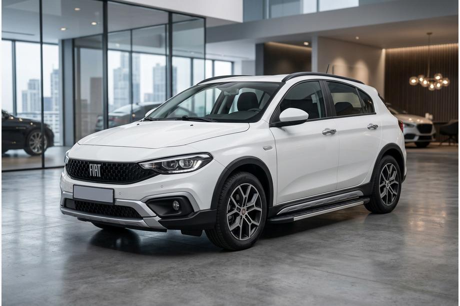 Fiat Tipo Cross 2021– Sānu sliekšņi Duru (2 gab., alumīnijs) Image