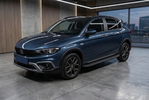 Fiat Tipo Cross 2021– Sānu kāpšļi Tayga Black (2 gab., alumīnijs) foto 1