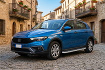 Fiat Tipo Cross 2021– Sānu sliekšņi Tayga Grey (2 gab., alumīnijs) foto 1
