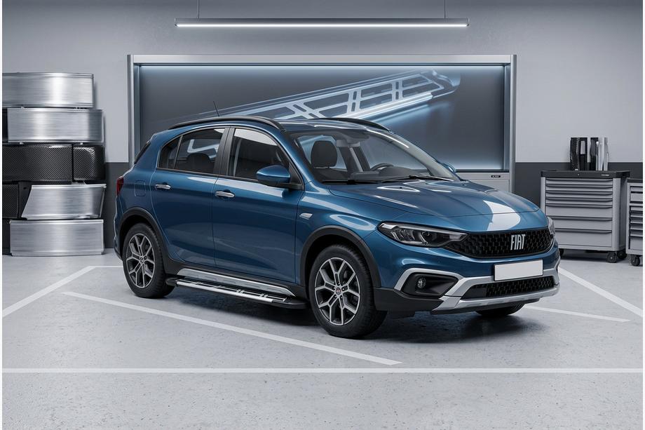 Fiat Tipo Cross 2021– Sānu sliekšņi Sunrise (2 gab., alumīnijs) Image