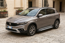 Fiat Tipo Cross 2021– Sānu sliekšņi Line (2 gab., alumīnijs) foto 1