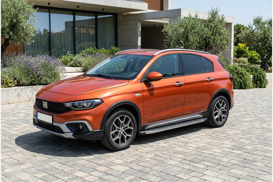 Fiat Tipo Cross 2021– Sānu pakāpieni BlackLine (2 gab., alumīnijs) Image
