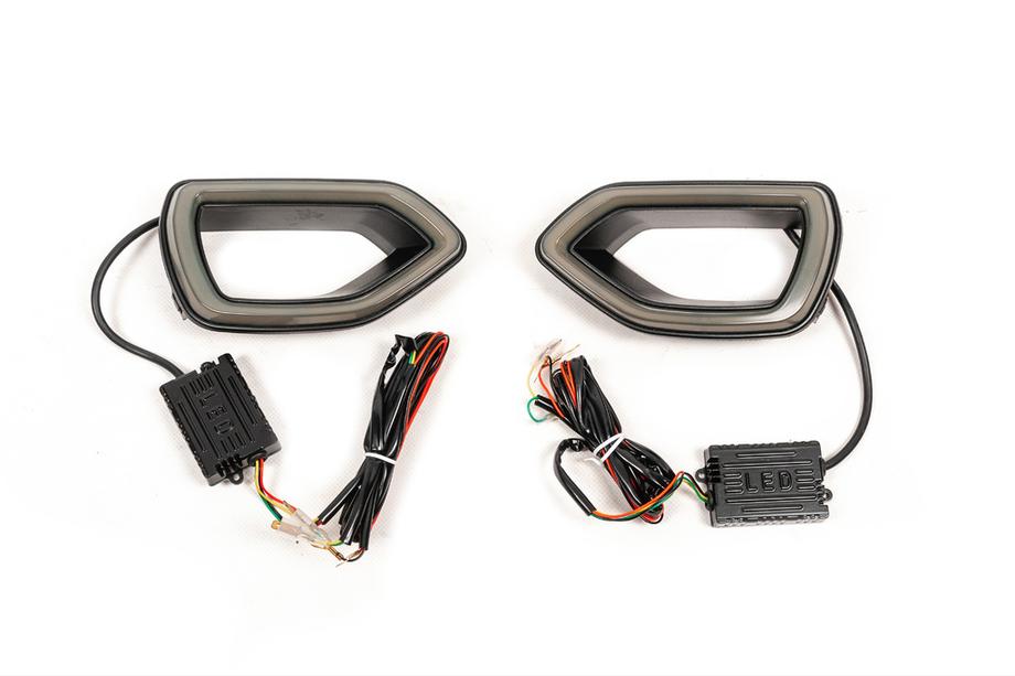 Dodge Charger 2010–2023 DRL dienas gaitas lukturi priekšējam bamperim (2 gab.) Image