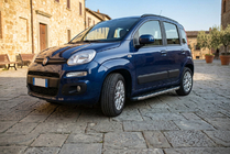 Fiat Panda 2011–2023 Sānu pakāpieni BlackLine (2 gab., alumīnijs) foto 1