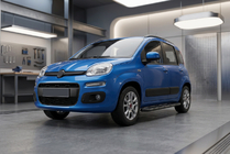 Fiat Panda 2011–2023 Sānu kāpšļi Tayga Black (2 gab., alumīnijs) foto 1