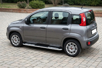 Fiat Panda 2011–2023 Sānu pakāpieni Tayga V2 (2 gab., alumīnijs) foto 1