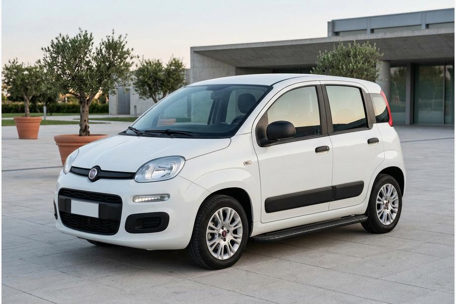 Fiat Panda 2011–2023 Sānu sliekšņi Bosphore Black (2 gab., alumīnijs) Image