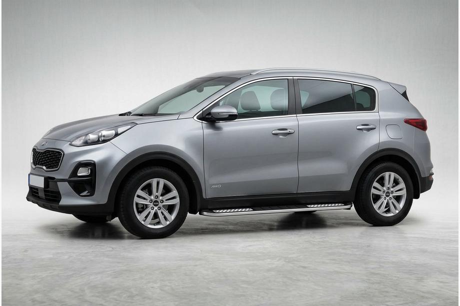 Kia Sportage 2021– Sānu pakāpieni Tayga V2 (2 gab., alumīnijs) Foto 1
