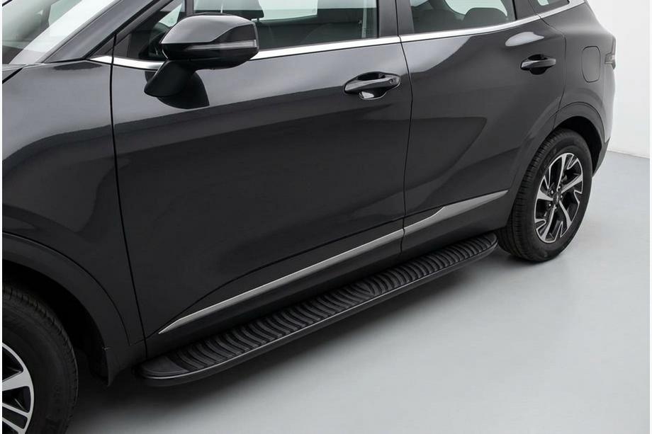 Kia Sportage 2021– Sānu kāpšļi Tayga Black (2 gab., alumīnijs) Image