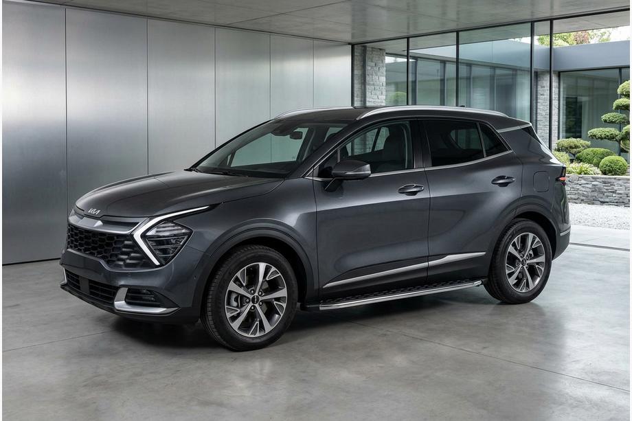 Kia Sportage 2021– Sānu pakāpieni BlackLine (2 gab., alumīnijs) Image