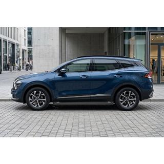 Sānu sliekšņi Allmond Black (2 gab., alumīnijs) Kia Sportage 2021– foto 1