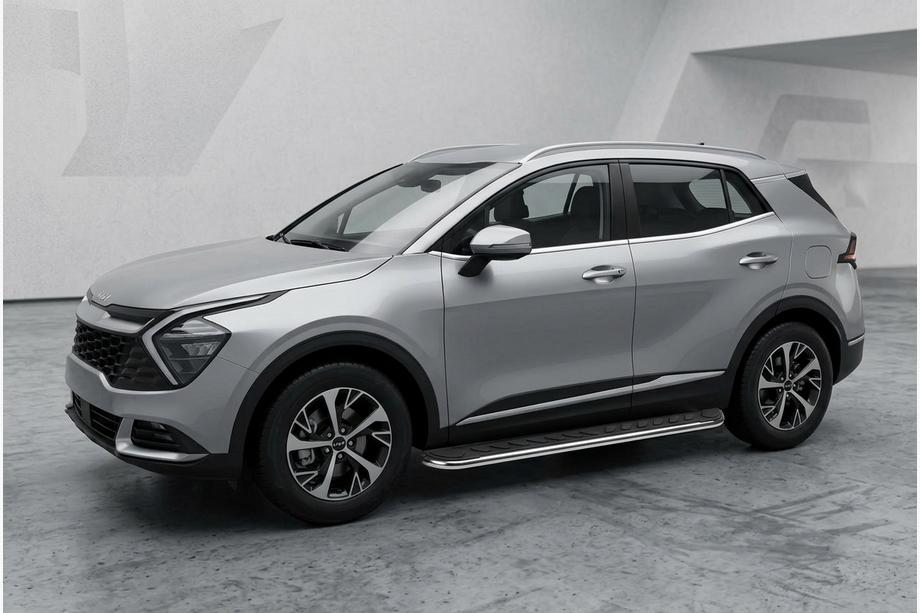 Kia Sportage 2021– Sānu kāpšļi Maydos V1 (2 gab., alumīnijs) Image