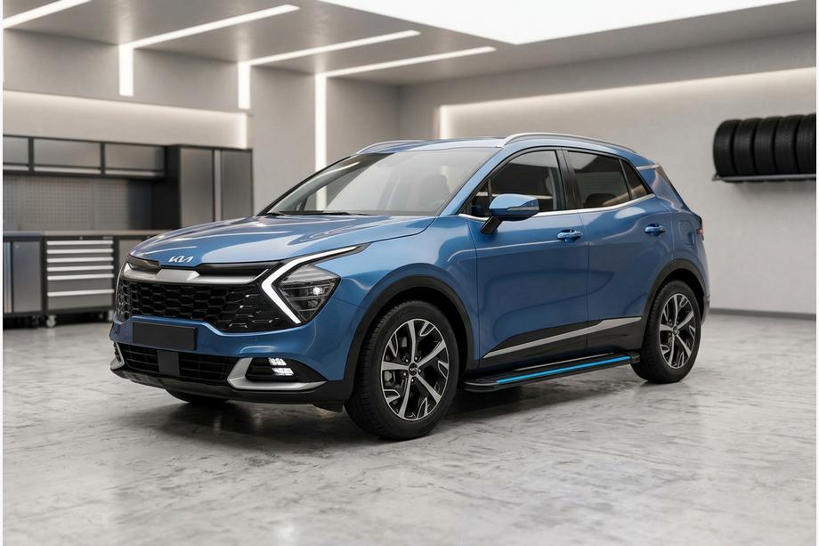 Kia Sportage 2021– Sānu pakāpieni Maya Blue (2 gab., alumīnijs) Image
