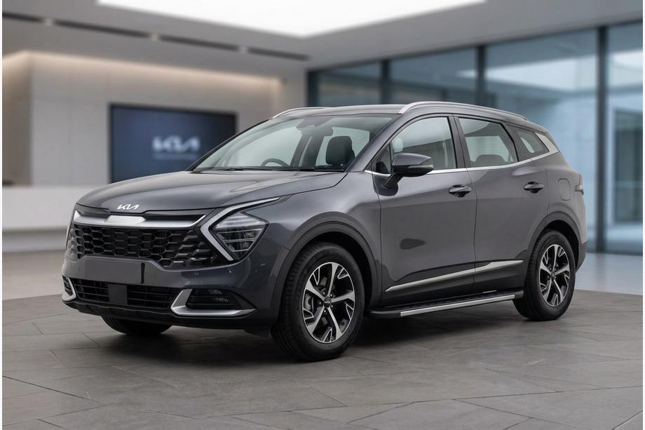 Kia Sportage 2021– Sānu sliekšņi Duru (2 gab., alumīnijs) Image