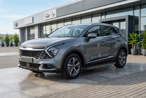 Kia Sportage 2021– Sānu sliekšņi Bosphore Black (2 gab., alumīnijs) foto 1