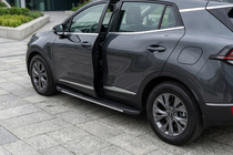 Kia Sportage 2021– Sānu sliekšņi Bosphore Grey (2 gab., alumīnijs) foto 1