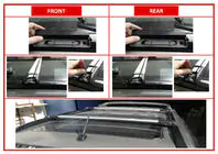 Nissan X-trail T31 2007–2014 Atslēdzami šķērsstieņi integrētām jumta reliņām WingBar V1 (2 gab.) foto 2
