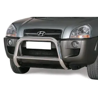 Winbo V2 priekšējais aizsargstienis (nerūsējošais tērauds) Hyundai Tucson JM 2004– foto 1