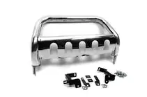Mitsubishi Outlander 2006–2012 Priekšējais aizsargstienis (bullbar) a125209 (nerūsējošais tērauds) foto 4