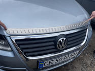 Volkswagen Passat B6 2006–2012 Motora pārsega uzlika (1 gab., nerūsējošais tērauds) foto 2
