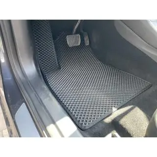 EVA auto paklājiņi (melni) foto 2