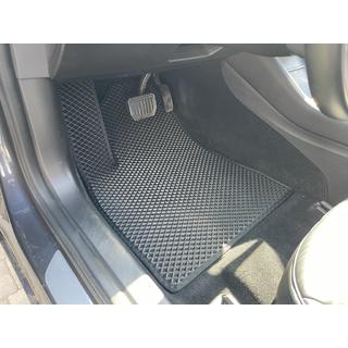 EVA auto paklājiņi (melni) foto 3