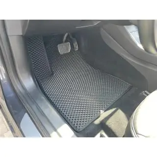 EVA auto paklājiņi (melni) foto 3