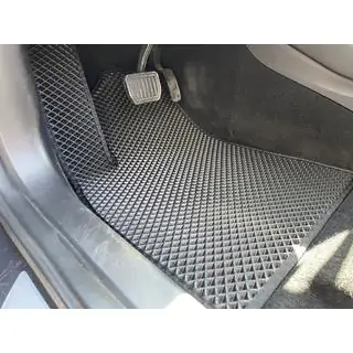 EVA auto paklājiņi (melni) foto 1